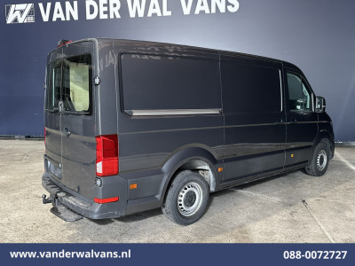 Volkswagen Crafter 2.0 TDI 141pk L3H2 L2H1 Euro6 Airco | Camera | Navigatie | LED | 3000kg Trekhaak | Cruisecontrol Android Auto, Leder, Verwarmde voorruit, Parkeersensoren, Bijrijdersbank 12