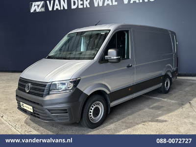 Volkswagen Crafter 2.0 TDI 141pk L3H2 L2H1 Euro6 Airco | Navigatie | Apple Carplay | Cruisecontrol | 3000kg Trekhaak Android Auto, Parkeersensoren, Bijrijdersbank foto 2