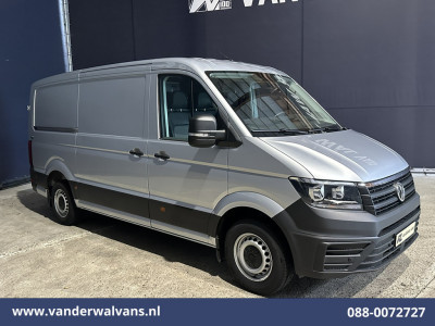 Volkswagen Crafter 2.0 TDI 141pk L3H2 L2H1 Euro6 Airco | Navigatie | Apple Carplay | Cruisecontrol | 3000kg Trekhaak Android Auto, Parkeersensoren, Bijrijdersbank foto 3