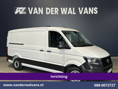 Volkswagen Crafter 2.0 TDI 141pk L3H2 L2H1 inrichting Euro6 Airco | Camera | Parkeersensoren Bijrijdersbank