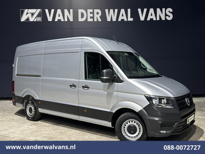 Volkswagen Crafter 2.0 TDI 141pk L3H3 L2H2 Euro6 Airco | Camera | Apple Carplay | Cruisecontrol | 3000kg Trekhaak Android Auto, Chauffeursstoel, Bijrijdersbank