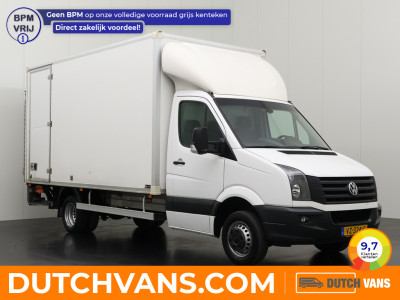 Volkswagen Crafter 2.0TDI 164PK Bakwagen+Laadklep | 3500Kg Trekhaak | Zijdeur | Navigatie | Airco | Cruise | 3-Zits