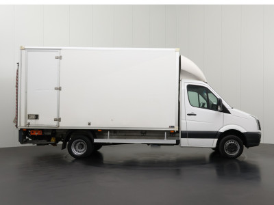 Volkswagen Crafter 2.0TDI 164PK Bakwagen+Laadklep | 3500Kg Trekhaak | Zijdeur | Navigatie | Airco | Cruise | 3-Zits 13