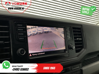 Volkswagen Crafter 2.0 TDI 175 pk L3H2 Gev.stoel/ 270Gr.deuren/ Flitsers/ Inrichting/ Carplay/ Cruise/ Camera/ PDC/ Airco foto 14