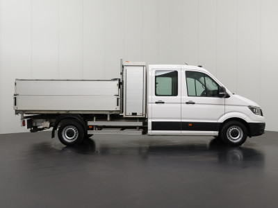 Volkswagen Crafter 2.0TDI 177PK Automaat Dubbele Cabine Kipper | 3-Zijdig | 3000Kg Trekhaak | Navigatie | 6-Persoons 13