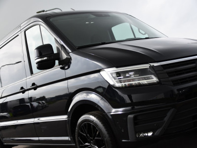 Volkswagen Crafter 2.0 TDI L3H2 Black Edition Adaptieve Cruise, Camera, Carplay, LED, 2 x Schuifdeur, 177pk, Automaat, Geveerde stoel, Massage Stoel, Trekhaak, Uniek! foto 17
