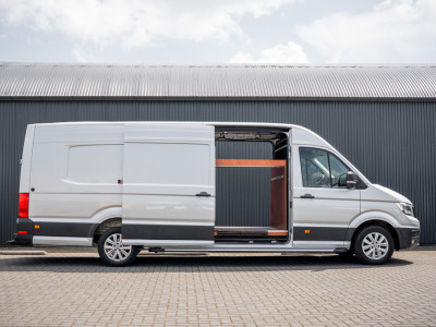 Volkswagen Crafter 2.0 TDI XL L5H3 | 177 PK | Rijplaten | Automaat | LED | Camera | Carplay | Schuifdeur L+R | PDC | Trekhaak 8
