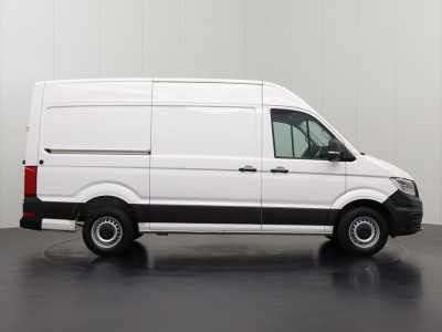 Volkswagen Crafter 2.0TDi 177PK Automaat L3H3 | 2xSchuifdeur | LED | Navigatie | Camera | Multimedia | Airco | Cruise | 3-Zits foto 13