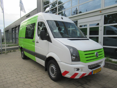 Volkswagen Crafter 32 2.0 TDI L2H2 DOKA Dubbelcabine Werkplaats / Werkstatt foto 39