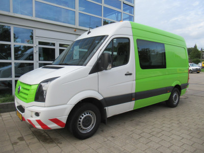 Volkswagen Crafter 32 2.0 TDI L2H2 DOKA Dubbelcabine Werkplaats / Werkstatt foto 5