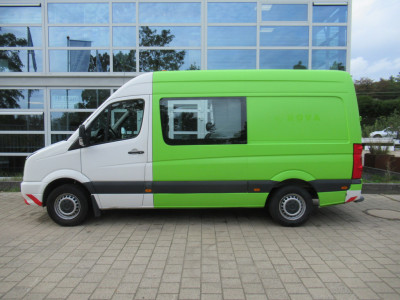 Volkswagen Crafter 32 2.0 TDI L2H2 DOKA Dubbelcabine Werkplaats / Werkstatt foto 7