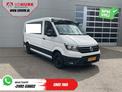 Volkswagen Crafter 35 2.0 TDI 140 pk DSG Aut. L3H2 Gev.stoel/ Alarm III/ Carplay/ Navi/ Camera/ PDC/ Cruise/ Trekhaak/ Airco
