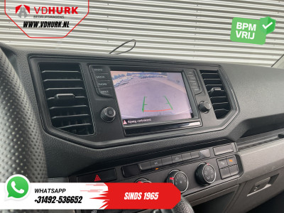 Volkswagen Crafter 35 2.0 TDI 140 pk DSG Aut. L3H2 Gev.stoel/ Alarm III/ Carplay/ Navi/ Camera/ PDC/ Cruise/ Trekhaak/ Airco foto 23