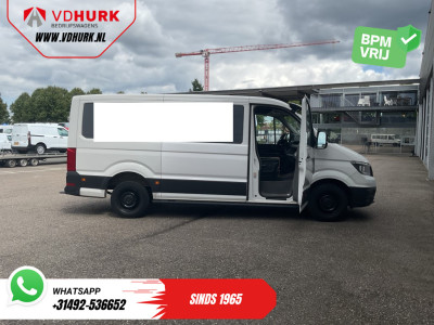 Volkswagen Crafter 35 2.0 TDI 140 pk DSG Aut. L3H2 Gev.stoel/ Alarm III/ Carplay/ Navi/ Camera/ PDC/ Cruise/ Trekhaak/ Airco foto 9