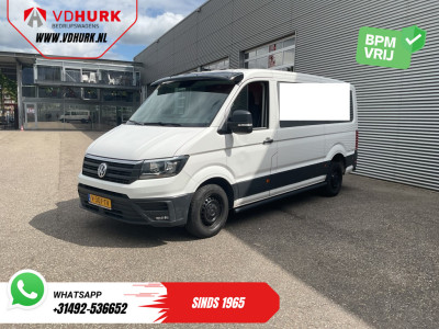 Volkswagen Crafter 35 2.0 TDI 140 pk DSG Aut. L3H2 Gev.stoel/ Alarm III/ Carplay/ Navi/ Camera/ PDC/ Cruise/ Trekhaak/ Airco foto 13