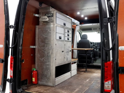 Volkswagen Crafter 35 2.0 TDI 140pk L3H3 (L2H2) DSG-Automaat Camera/230V/Draaistoelen 07-2021 foto 13