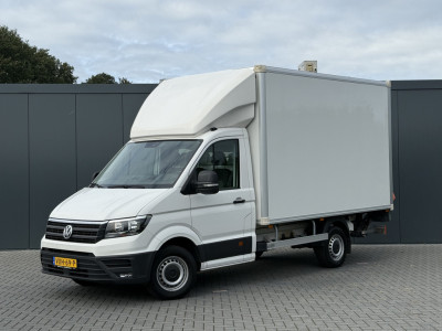 Volkswagen Crafter 35 2.0 TDI 141 PK N1 / BAKWAGEN / LAADKLEP / **29.286 KM** / ZIJDEUR / CRUISE / AIRCO / NAVI / MEUBELBAK / DHOLLANDIA LAADKLEP foto 3