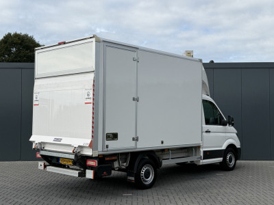 Volkswagen Crafter 35 2.0 TDI 141 PK N1 / BAKWAGEN / LAADKLEP / **29.286 KM** / ZIJDEUR / CRUISE / AIRCO / NAVI / MEUBELBAK / DHOLLANDIA LAADKLEP foto 4