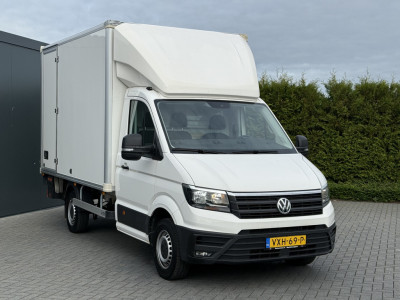 Volkswagen Crafter 35 2.0 TDI 141 PK N1 / BAKWAGEN / LAADKLEP / **29.286 KM** / ZIJDEUR / CRUISE / AIRCO / NAVI / MEUBELBAK / DHOLLANDIA LAADKLEP foto 5