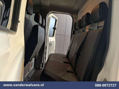 Volkswagen Crafter 35 2.0 TDI 141pk Dubbele Cabine Open Laadbak | Airco 3500kg trekhaak 6-Zits 12