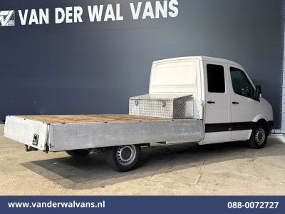 Volkswagen Crafter 35 2.0 TDI 141pk Dubbele Cabine Open Laadbak | Airco 3500kg trekhaak 6-Zits 9