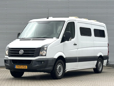 Volkswagen Crafter 35 2.0 TDI L2H1 Geel kenteken! MARGE 9 zitplaatsen op kenteken