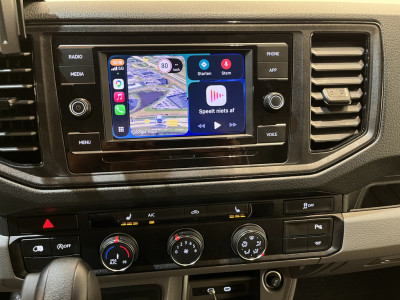 Volkswagen Crafter 35 2.0 TDI L3H3 180 PK Automaat / Euro 6 / Servicebus / Modul-System Inrichting / Euro 6 / 220V. / Trekhaak 3.000 KG / Airco / Adap. Cruise Control / Camera / CarPlay / 7.200 KM !! foto 9