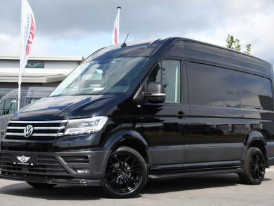 Volkswagen Crafter 35 2.0 TDI L3H3 Black Edition Full options! Adaptieve Cruise, Camera, Carplay, LED, Standkachel, Stoelverwarming, Dodehoek, Massagestoel, Automaat, Uniek! foto 4