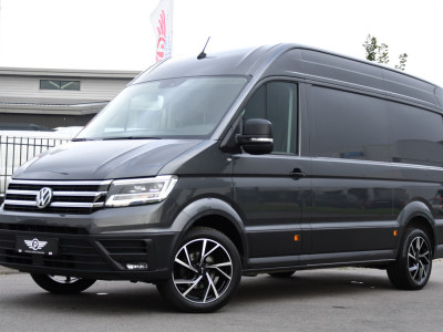 Volkswagen Crafter 35 2.0 TDI L3H3 Highline Cruise, Carplay, LED, Automaat, 177pk, Sensoren, Multimedia, Geveerde stoel, Uniek! foto 4