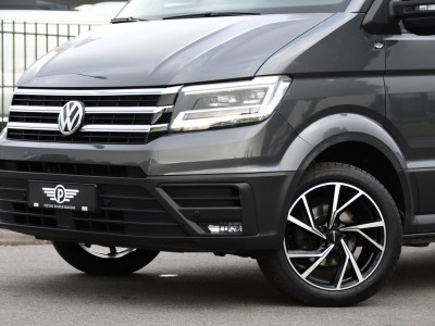 Volkswagen Crafter 35 2.0 TDI L3H3 Highline Cruise, Carplay, LED, Automaat, 177pk, Sensoren, Multimedia, Geveerde stoel, Uniek! foto 7