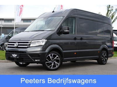 Volkswagen Crafter 35 2.0 TDI L3H3 PB Edition MARGE! Adaptieve Cruise, Camera, Carplay, 2 x Schuifdeur, Multimedia, LED, 177pk, Automaat, Stoelverwarming, Trekhaak, Uniek!