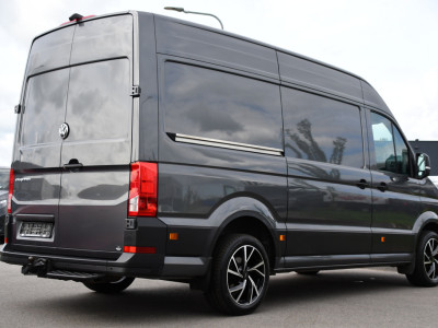 Volkswagen Crafter 35 2.0 TDI L3H3 PB Edition MARGE! Adaptieve Cruise, Camera, Carplay, 2 x Schuifdeur, Multimedia, LED, 177pk, Automaat, Stoelverwarming, Trekhaak, Uniek! foto 6