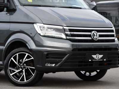 Volkswagen Crafter 35 2.0 TDI L3H3 PB Edition MARGE! Adaptieve Cruise, Camera, Carplay, 2 x Schuifdeur, Multimedia, LED, 177pk, Automaat, Stoelverwarming, Trekhaak, Uniek! foto 8