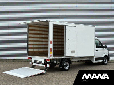 Volkswagen Crafter 35 2.0 TDI L4 Bakwagen Airco Carplay Laadklep 750kg Lat om Lat Lederen bekleding 5