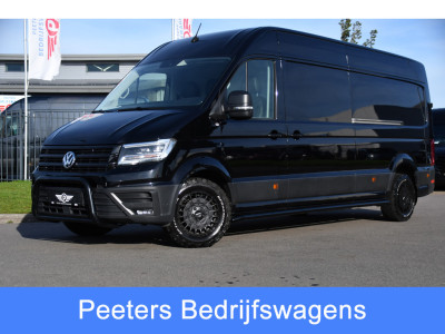 Volkswagen Crafter 35 2.0 TDI L4H3 4Motion Black Edition Full Options! Camera, Adaptieve Cruise, Carplay, 2 x Schuifdeur, LED, Automaat, Dodehoek, Uniek!