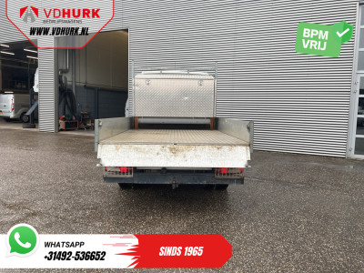 Volkswagen Crafter 35 2.0 TDI Open laadbak/ Kipper/ Tacho/ Dubbel lucht/ 3.5t Trekverm./ Gev.stoel/ Cruise/ Airco/ 350x200x40/ Pick Up foto 10
