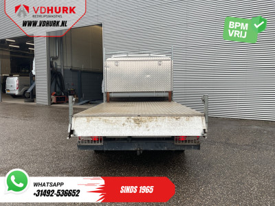 Volkswagen Crafter 35 2.0 TDI Open laadbak/ Kipper/ Tacho/ Dubbel lucht/ 3.5t Trekverm./ Gev.stoel/ Cruise/ Airco/ 350x200x40/ Pick Up foto 5