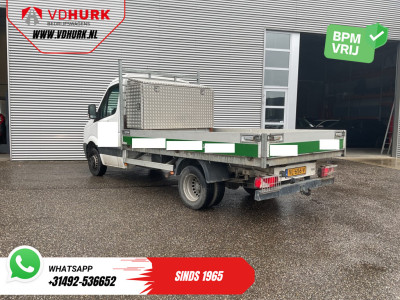 Volkswagen Crafter 35 2.0 TDI Open laadbak/ Kipper/ Tacho/ Dubbel lucht/ 3.5t Trekverm./ Gev.stoel/ Cruise/ Airco/ 350x200x40/ Pick Up foto 7