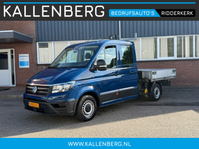 Volkswagen Crafter 35 2.0 TDI Pickup / DC / HIAB Kraan / Trekhaak / 6 persoons