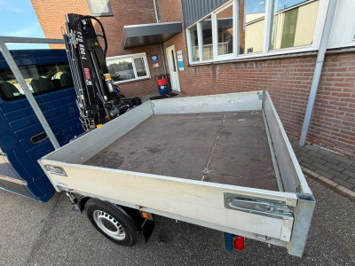 Volkswagen Crafter 35 2.0 TDI Pickup / DC / HIAB Kraan / Trekhaak 6 persoons foto 12