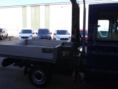 Volkswagen Crafter 35 2.0 TDI Pickup / DC / HIAB Kraan / Trekhaak / 6 persoons foto 13