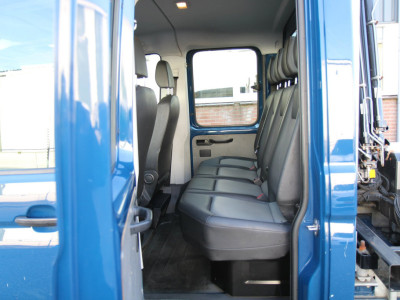 Volkswagen Crafter 35 2.0 TDI Pickup / DC / HIAB Kraan / Trekhaak / 6 persoons foto 15