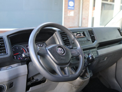 Volkswagen Crafter 35 2.0 TDI Pickup / DC / HIAB Kraan / Trekhaak / 6 persoons foto 16