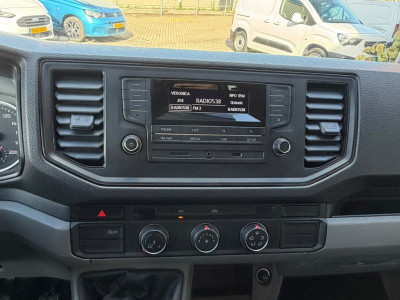 Volkswagen Crafter 35 2.0 TDI Pickup / DC / HIAB Kraan / Trekhaak 6 persoons foto 17