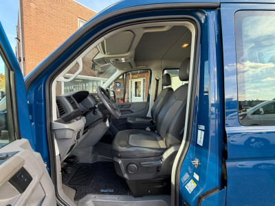 Volkswagen Crafter 35 2.0 TDI Pickup / DC / HIAB Kraan / Trekhaak 6 persoons foto 3