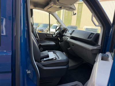 Volkswagen Crafter 35 2.0 TDI Pickup / DC / HIAB Kraan / Trekhaak / 6 persoons foto 4