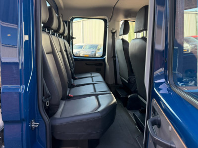 Volkswagen Crafter 35 2.0 TDI Pickup / DC / HIAB Kraan / Trekhaak / 6 persoons foto 7