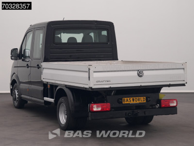 Volkswagen Crafter 122pk Dubbel Cabine Open Laadbak Dubbellucht Trekhaak Airco Euro6 Pritsche Pickup Open Box Airco Trekhaak 6