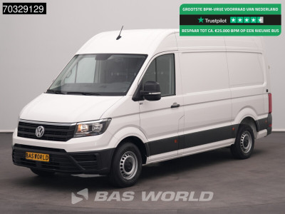 Volkswagen Crafter 140pk Automaat L3H3 Airco Cruise Parkeersensoren v+a Euro6 L2H2 Airco Cruise control