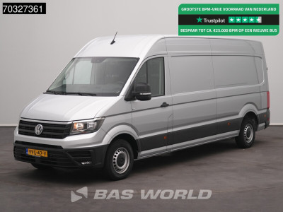 Volkswagen Crafter 140pk Automaat L4H3 Airco Cruise Navi CarPlay PDC L3H2 L3 L4 Airco Trekhaak Cruise control
